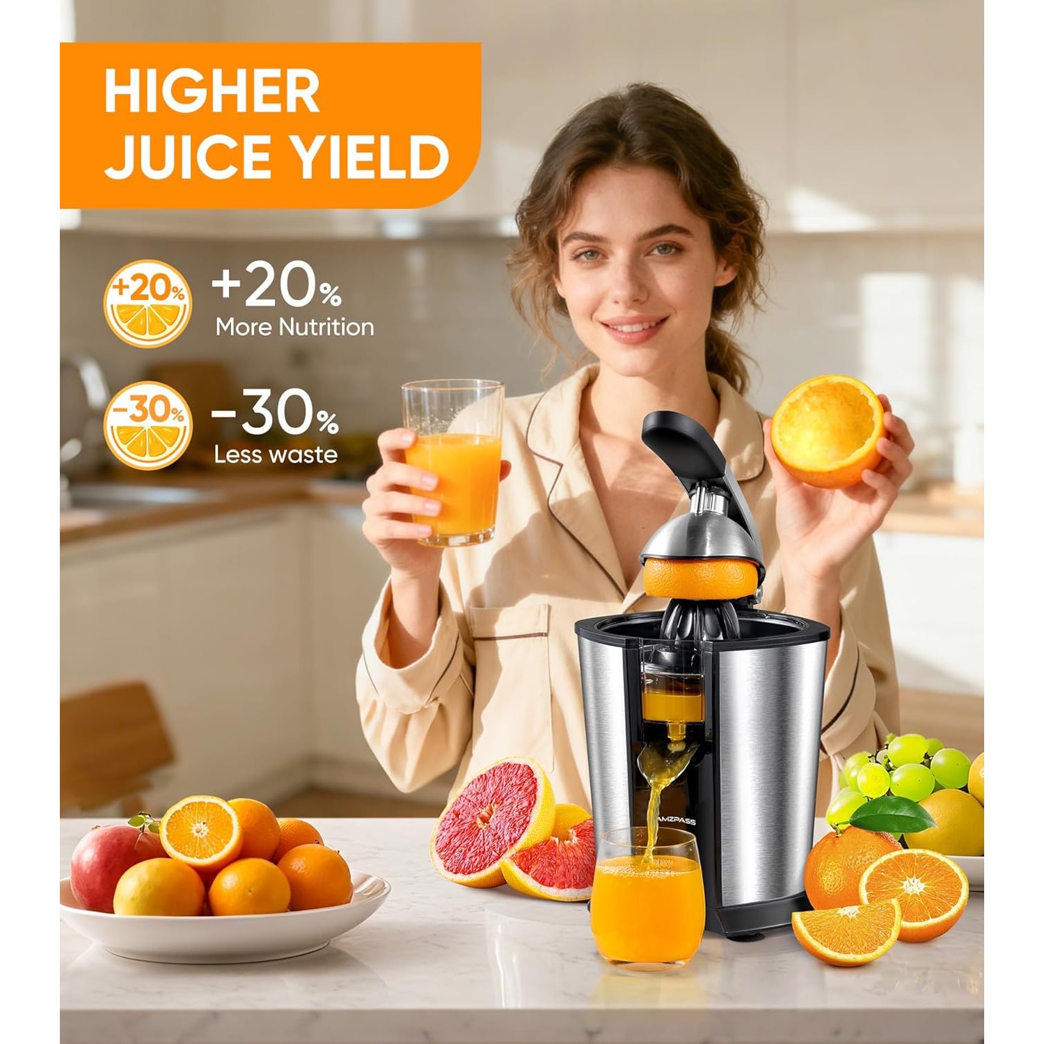 Amzpass Electric Citrus Juicer — image 2