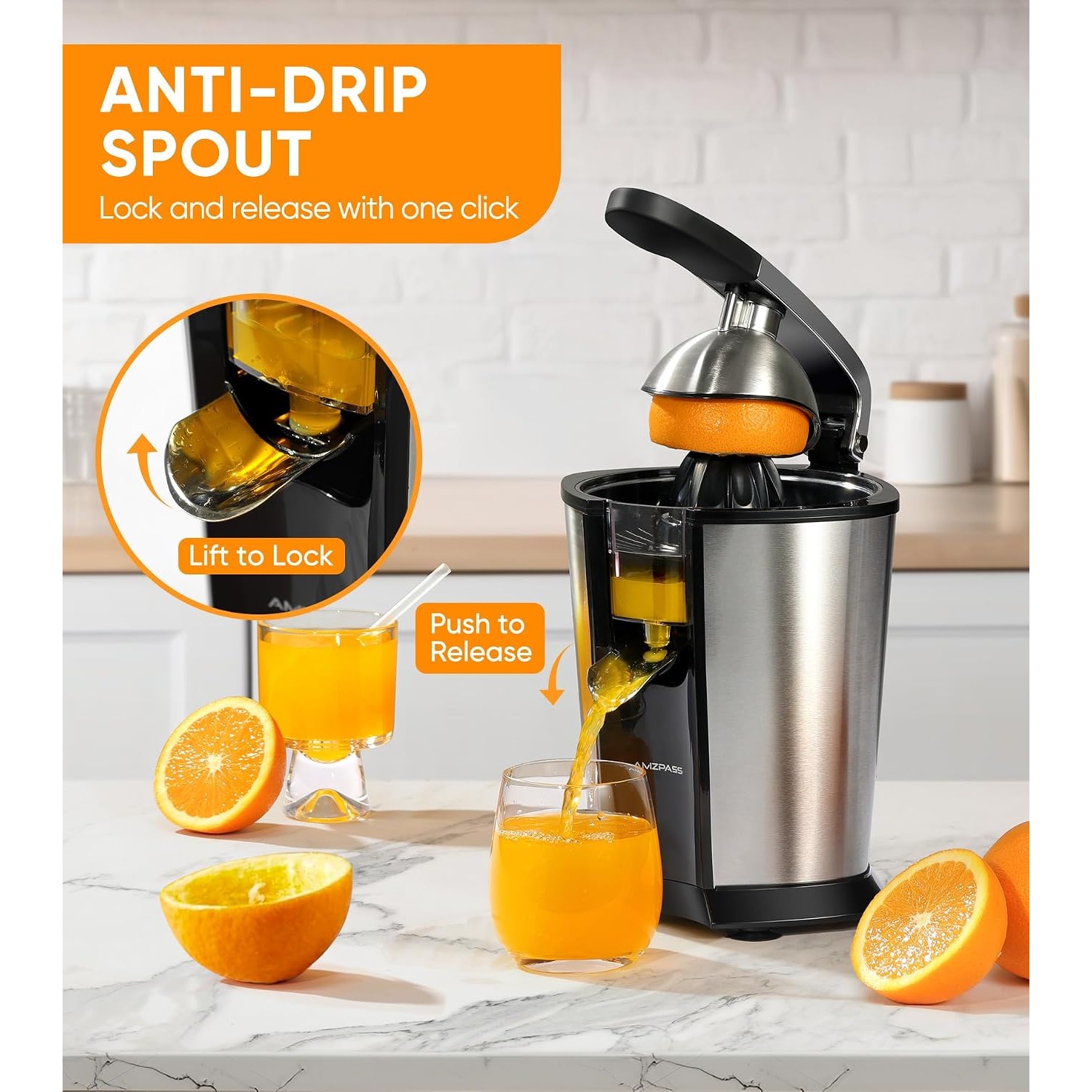 Amzpass Electric Citrus Juicer — image 5