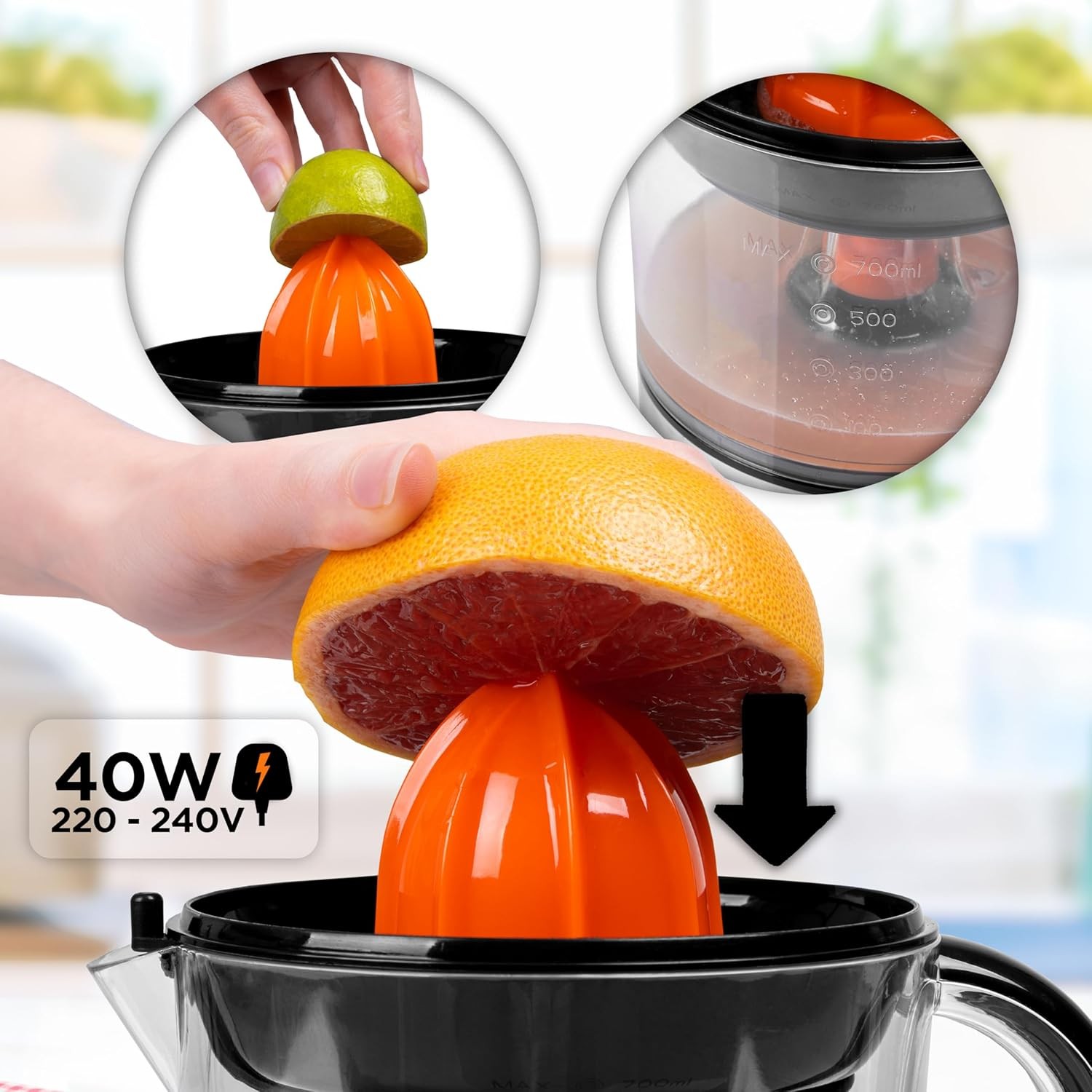 Duronic JE407 Electric Orange Juicer — image 3