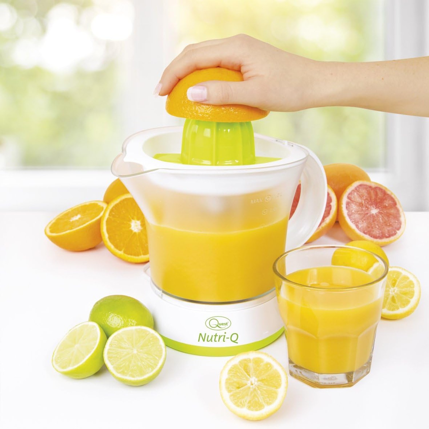Nutri-Q 34210 Quick Press Electric Citrus Juicer — image 2