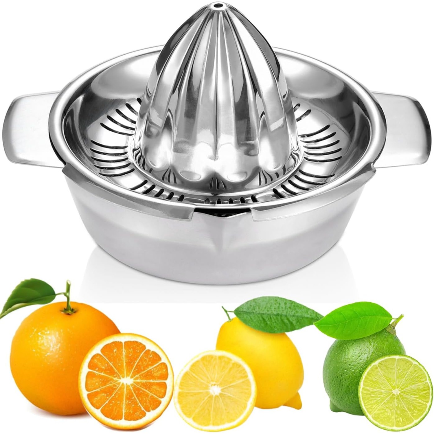 Ikakabek Manual Citrus Juicer with Container