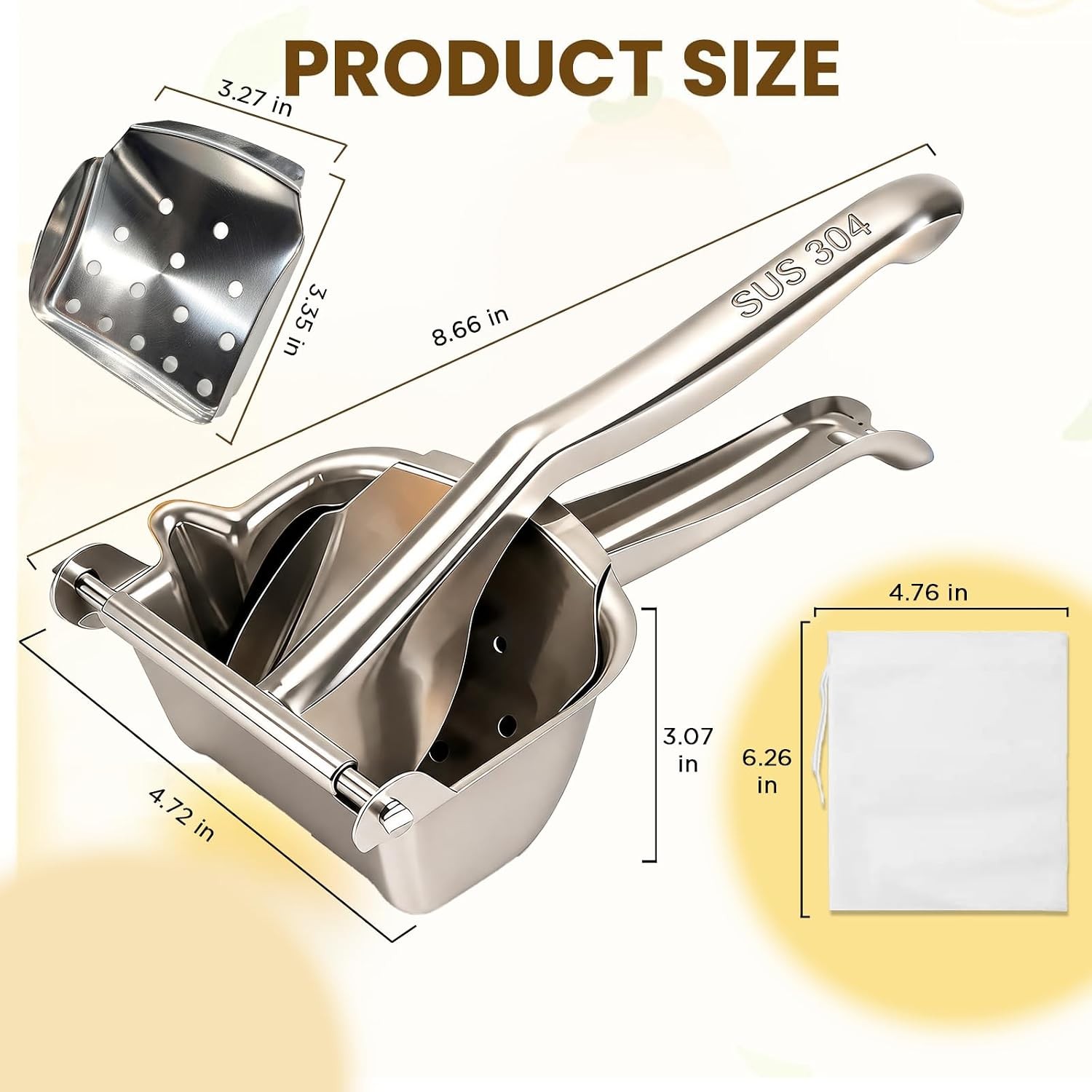 imgrose Manual Fruit Juice Squeezer — image 2